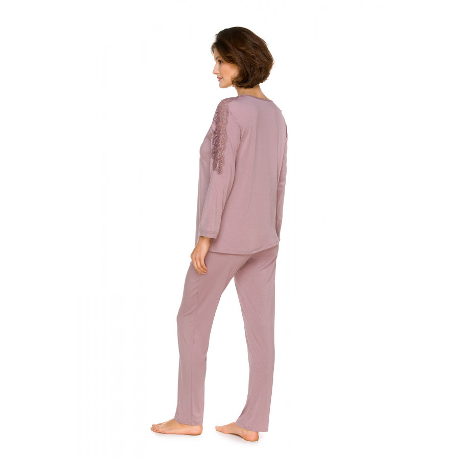 Ensemble pyjama / tenue d'intérieur en micromdal, haut ample à manches longues - Coemi-lingerie