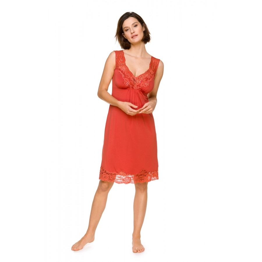 Kleidsames ärmelloses Nachthemd aus Micromodal - Coemi-lingerie